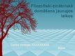 Prezentācija 'Filosofiski - zinātniskā domāšana jaunajos laikos', 1.