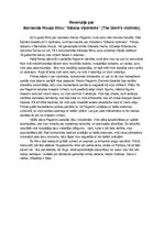 Konspekts 'Recenzija par Bernanda Rouza filmu "Sātana vijolnieks"', 1.