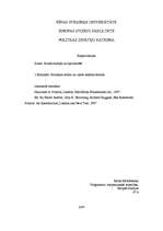 Konspekts 'Politiskie režīmi un valsts iekārtas formas', 3.