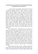 Eseja 'Albērs Kamī "Mēris"', 1.