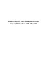 Referāts 'Reālisms un tā piemēri ASV un PSRS ārpolitikas veidošanā, teorija un prakse no p', 1.