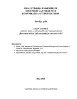 Eseja 'Taktiskie mediji un interneta aktīvisms', 1.