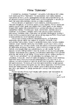 Eseja 'Filma "Šķērsiela"', 1.