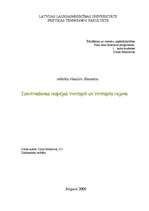 Referāts 'Izmitināšanās iespējas Ventspilī un Ventspils rajonā', 1.