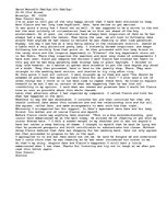 Eseja 'Letter for Cousin Harry', 1.