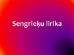 Prezentācija 'Sengrieķu lirika', 1.