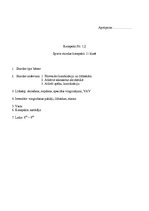 Konspekts 'Sporta stundas konspekts 11.klasei', 1.