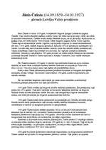 Referāts 'Jānis Čakste', 1.