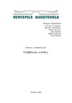 Konspekts 'Uzņēmuma uzbūve', 1.