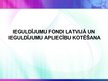 Prezentācija 'Ieguldījumu fondi Latvijā un ieguldījumu apliecību kotēšana', 1.