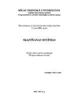 Konspekts 'Programmēšanas valodas - studiju darbs (skaitīšanas sistēmas)', 1.