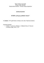 Konspekts '1789.gada Franču revolūcija un tās sekas. Napoleona laikmets', 1.