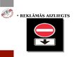 Prezentācija 'Reklāma, godīga konkurence', 4.