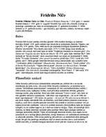 Konspekts 'Frīdrihs Nīče', 1.