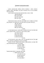 Konspekts 'Ģimene tautasdziesmās', 1.