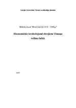 Eseja 'Ekonomiskie ierobežojumi ebrejiem Ulmaņa režīma laikā', 1.