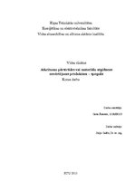 Referāts 'Atkritumu pārstrādes vai materiālu atgūšanas novērtējums produktam - spogulim', 1.