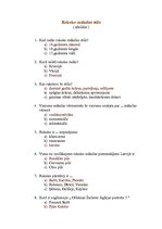 Konspekts 'Tests. Rokoko', 1.