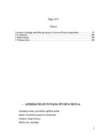 Prakses atskaite 'Trenera prakses pārskats Aizkraukles novada Sporta skolā', 2.