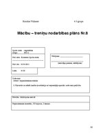 Prakses atskaite 'Trenera prakses pārskats Aizkraukles novada Sporta skolā', 62.