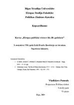 Referāts '1789.gada Lielā franču revolūcija un tās sekas. Napoleona laikmets', 1.