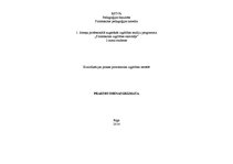 Prakses atskaite 'Pirmsskolas pedagoga kvalifikācijas prakses atkaite', 1.