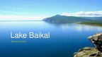 Prezentācija 'Lake Baikal', 1.