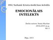 Prezentācija 'Emocionālais intelekts', 1.