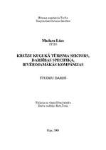 Referāts 'Kruīzu kuģi kā tūrisma sektors ', 1.