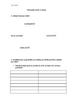 Konspekts 'Pārbaudes darbs sociālajās zinībās 2.klasei', 1.