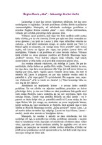 Eseja 'Regīnas Ezeras "Aka" - laikmetīgs literārs darbs', 1.