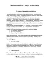 Konspekts 'Muitas likumdošana', 1.