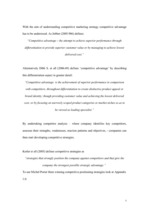 Referāts 'Competitive Marketing Strategy', 5.