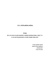 Eseja 'Sociālo gadījumu vadīšana', 1.