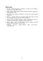 Referāts 'Are Management Consultants Magicians?', 8.