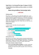 Konspekts 'Laboratorijas darbs: dabasvielu pierādīšana', 1.