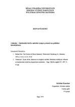 Konspekts 'Zinātniskā darba metodes izziņas process un politikas teoretizēšana', 1.