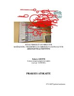 Prakses atskaite 'Prakses atskaite uzņēmumā "AirBalitc"', 1.