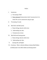 Konspekts 'Deaf Child's World', 2.