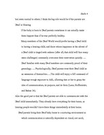 Konspekts 'Deaf Child's World', 6.