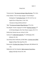 Konspekts 'Deaf Child's World', 14.