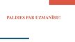 Prezentācija 'Būtiskākie notikumi futbola attīstībā pasaulē un Latvijā', 22.