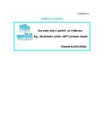 Konspekts 'Mācību nodarbība 1.klases skolēnu vecākiem "Bērna pašapziņas un pašcieņas veidoš', 6.