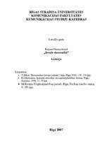 Konspekts 'Ražotāju rīcības teorija', 1.