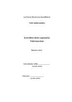 Diplomdarbs 'Lietvedības darba organizācija Valsts kancelejā ', 1.