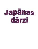 Referāts 'Japānas dārzi', 1.