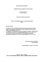 Eseja 'ES darbaspēka politika un transnacionālā migrācija', 1.
