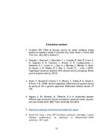 Referāts 'Fiziskas aktivitātes kā būtisks veselības ietekmējošais faktors dažādās iedzīvot', 31.
