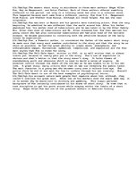 Eseja 'Edgar Allan Poe; brief description of his life, abilities and writing style, The', 1.