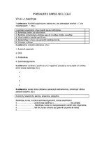 Konspekts 'Pārbaudes darbs bioloģijā. Vīrusi un baktērijas', 1.